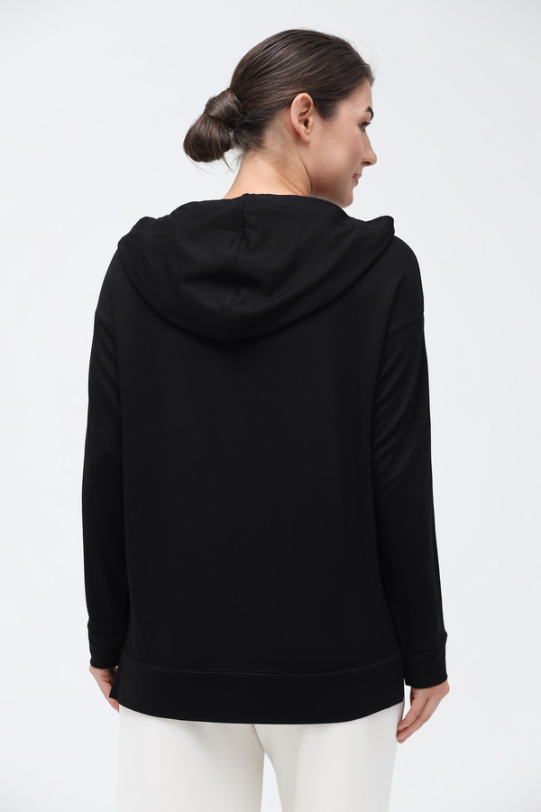 Пуловер Via Appia, размер 42, цвет чёрный - фото 4