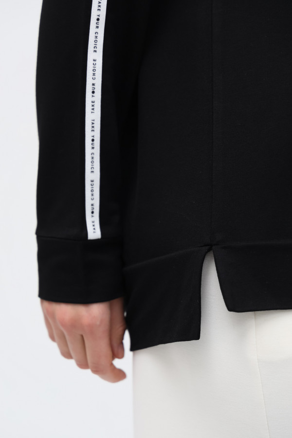 Пуловер Via Appia, размер 42, цвет чёрный - фото 5