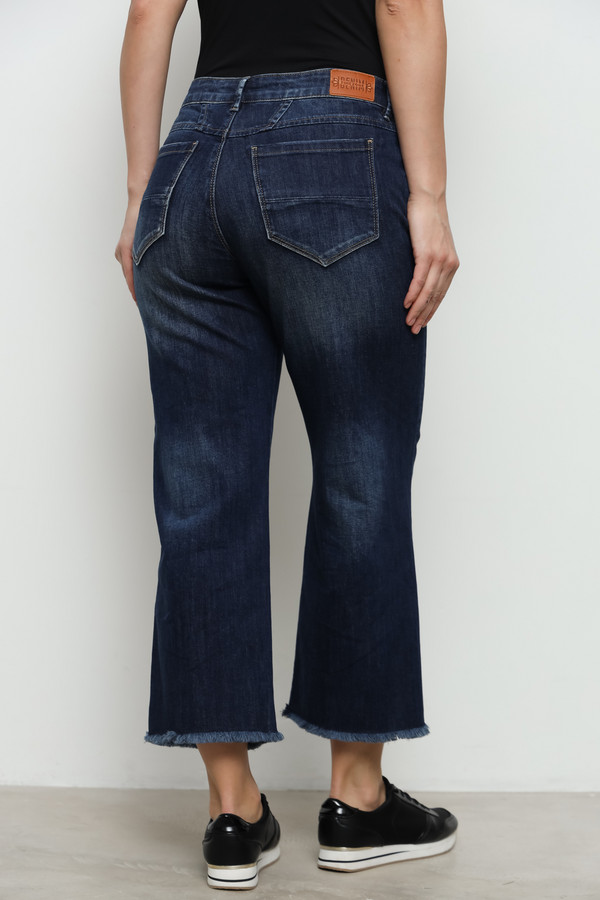 Модные джинсы Time Zone, размер 42, цвет синий - фото 4