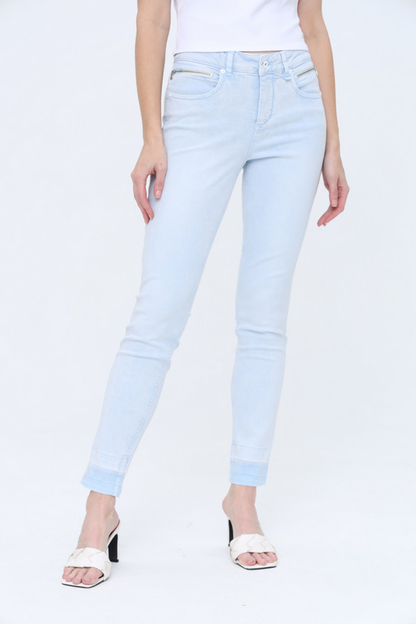 Модные джинсы Marc Aurel, размер 46, цвет голубой