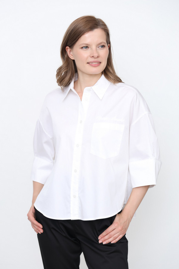 Рубашка с коротким рукавом Marc Aurel, размер 52, цвет белый - фото 1