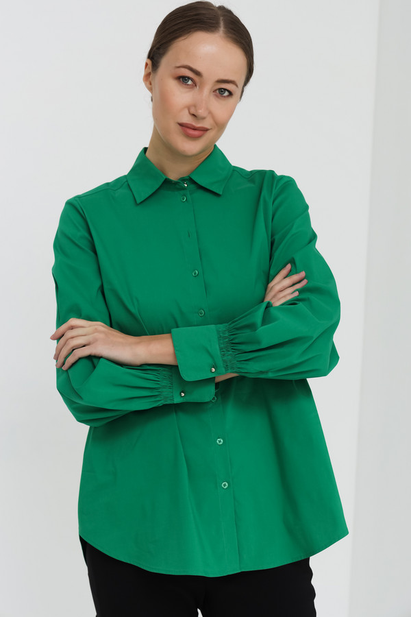 Блузa Gerry Weber, размер 52, цвет зелёный - фото 1