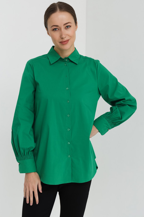 Блузa Gerry Weber, размер 52, цвет зелёный - фото 3