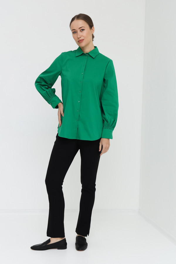 Блузa Gerry Weber, размер 52, цвет зелёный - фото 2
