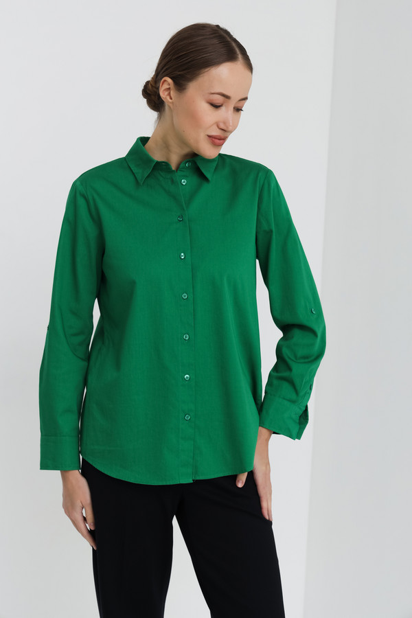 Блузa Gerry Weber, размер 44, цвет зелёный - фото 3