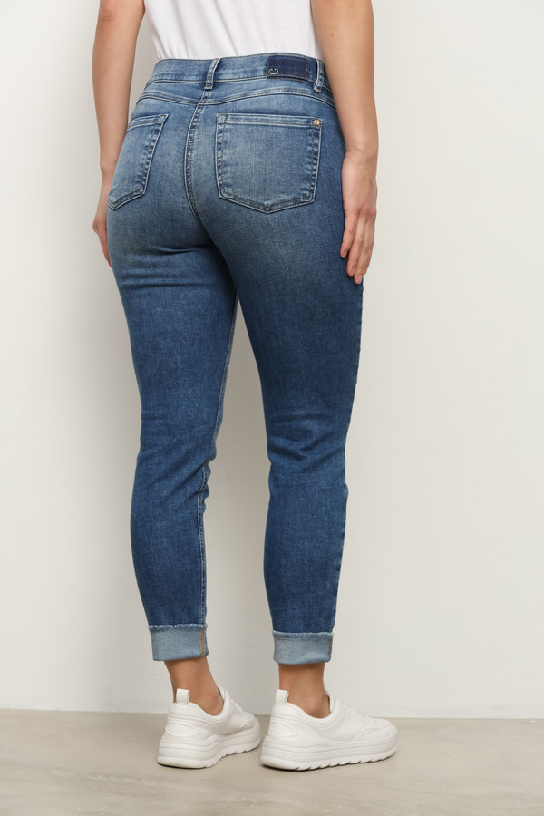 Модные джинсы Gerry Weber, размер 50, цвет синий - фото 4