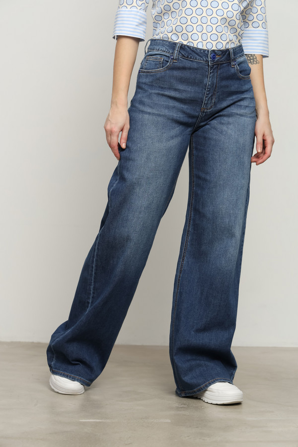 Модные джинсы Gaudi, размер 42(L32), цвет синий