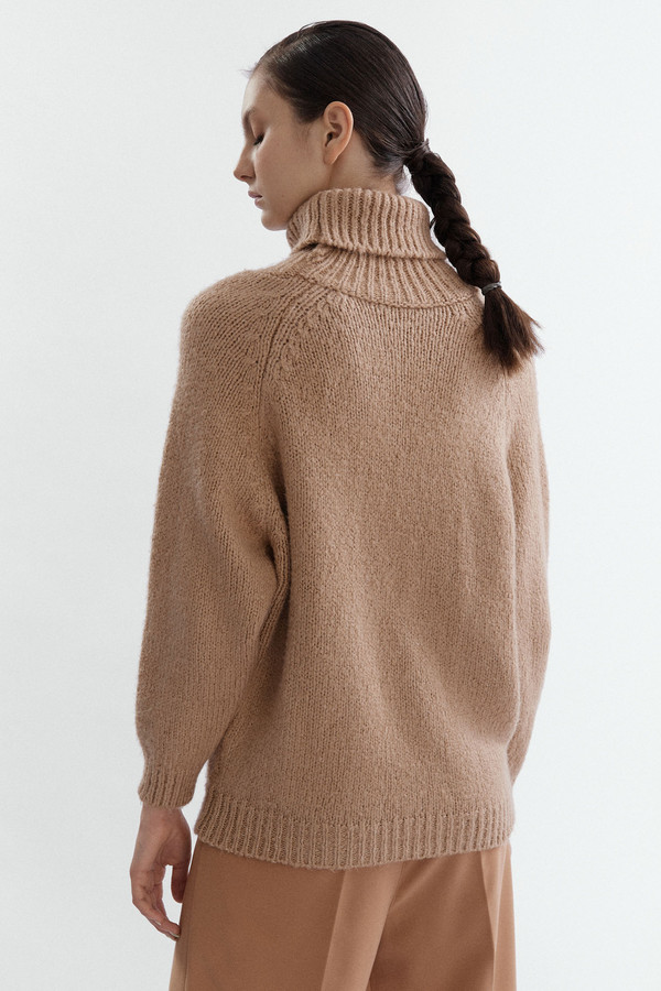 Пуловер MYLIKE, размер 42-50, цвет бежевый - фото 3