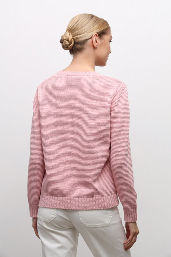 Пуловер Maerz, размер 48, цвет розовый - фото 4