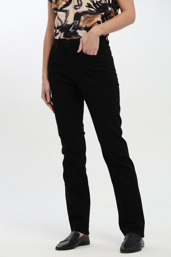 Классические джинсы Paddocks, размер 54, цвет чёрный - фото 3