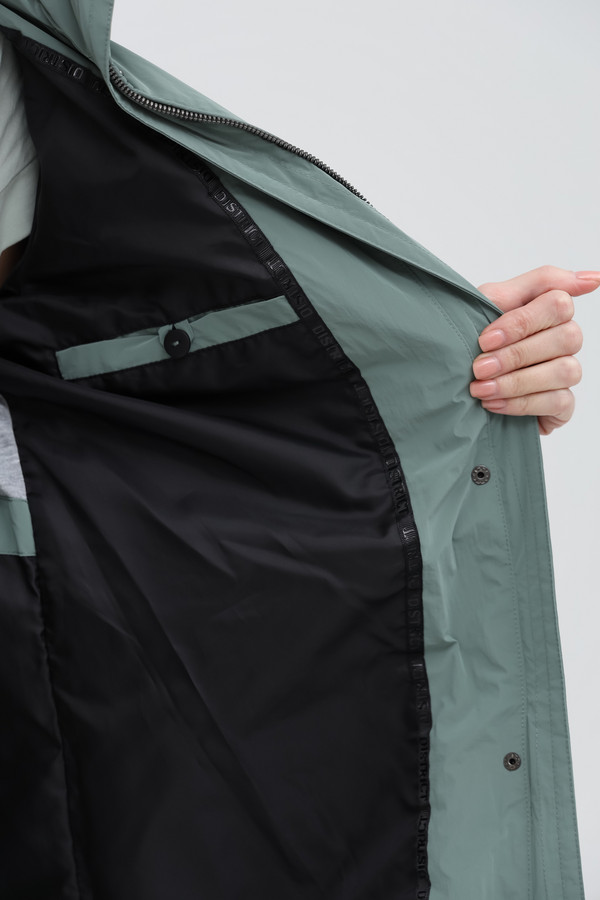 Куртка District, размер 54, цвет зелёный - фото 9