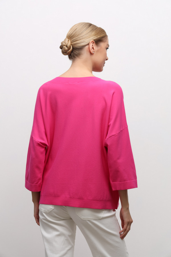 Пуловер Maerz, размер 48-50, цвет розовый - фото 4