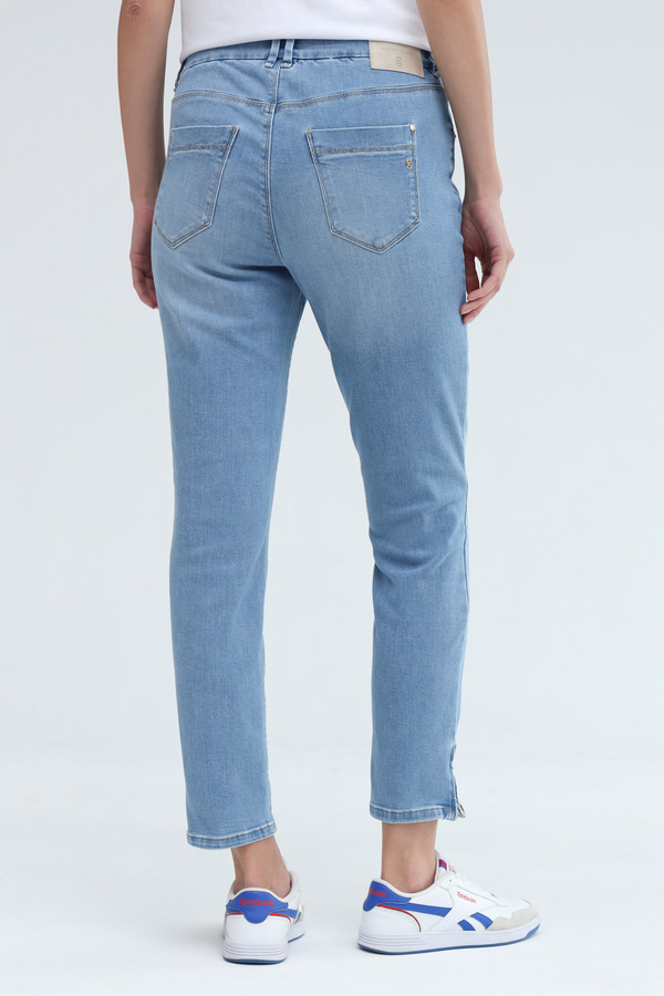 Модные джинсы Gardeur, размер 44, цвет голубой - фото 4