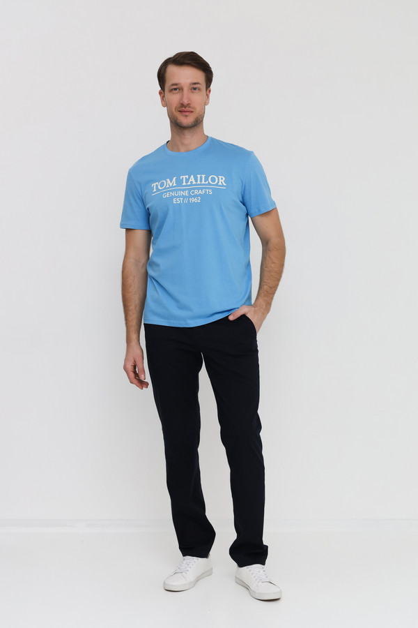 Футболкa Tom Tailor, размер 62-64, цвет голубой - фото 2