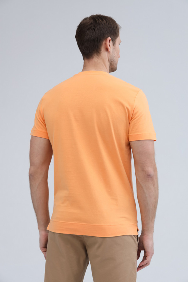 Футболкa Tom Tailor, размер 54-56, цвет оранжевый - фото 4
