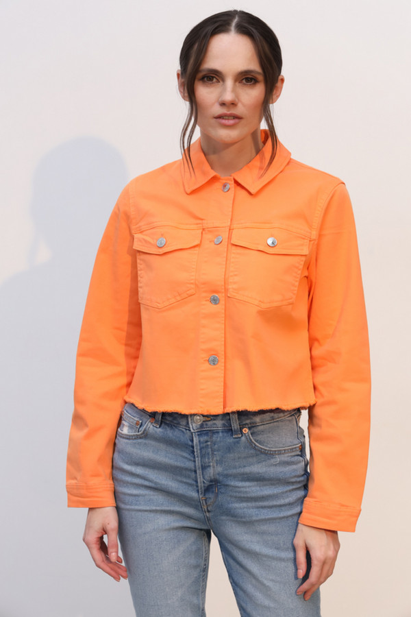 Жакет Tom Tailor, размер 48-50, цвет оранжевый - фото 6