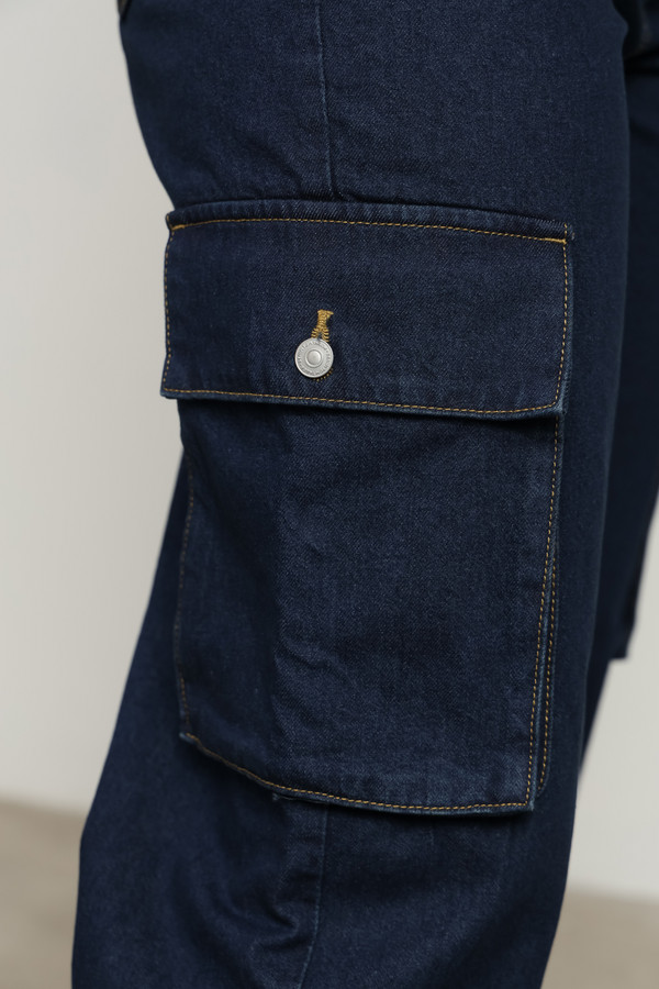 Модные джинсы Tom Tailor, размер 40-42, цвет синий - фото 6