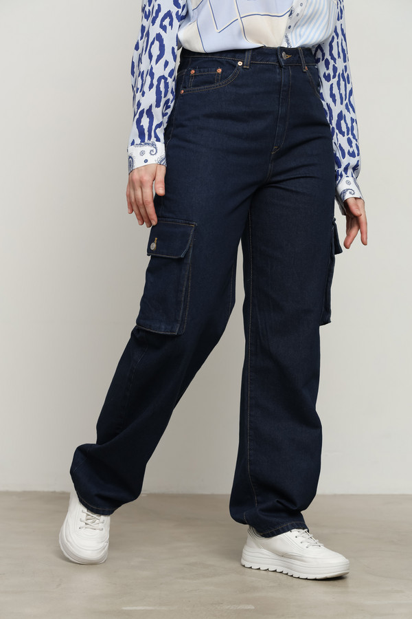 Модные джинсы Tom Tailor, размер 40-42, цвет синий - фото 3