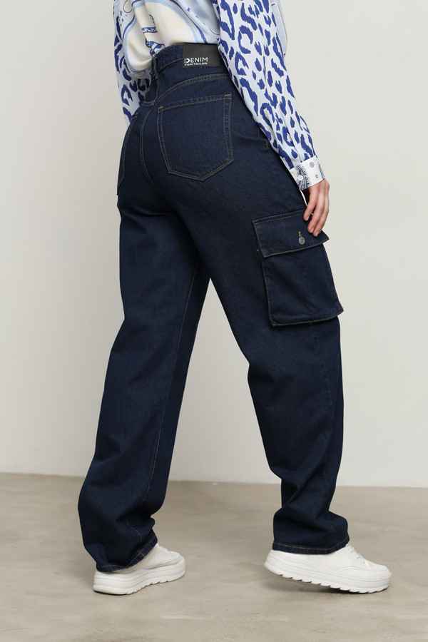 Модные джинсы Tom Tailor, размер 40-42, цвет синий - фото 4
