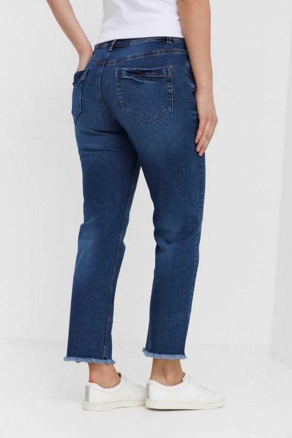 Классические джинсы Tom Tailor, размер 48, цвет синий - фото 4