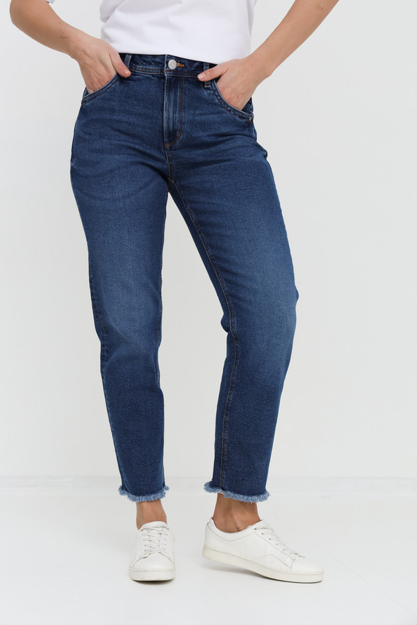 Классические джинсы Tom Tailor синего цвета