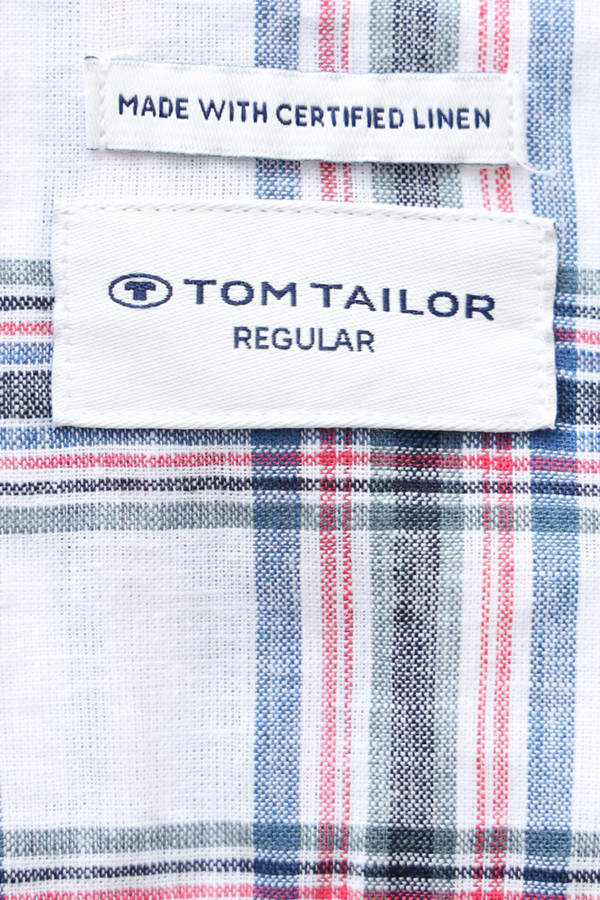 Мужские рубашки с коротким рукавом Tom Tailor
