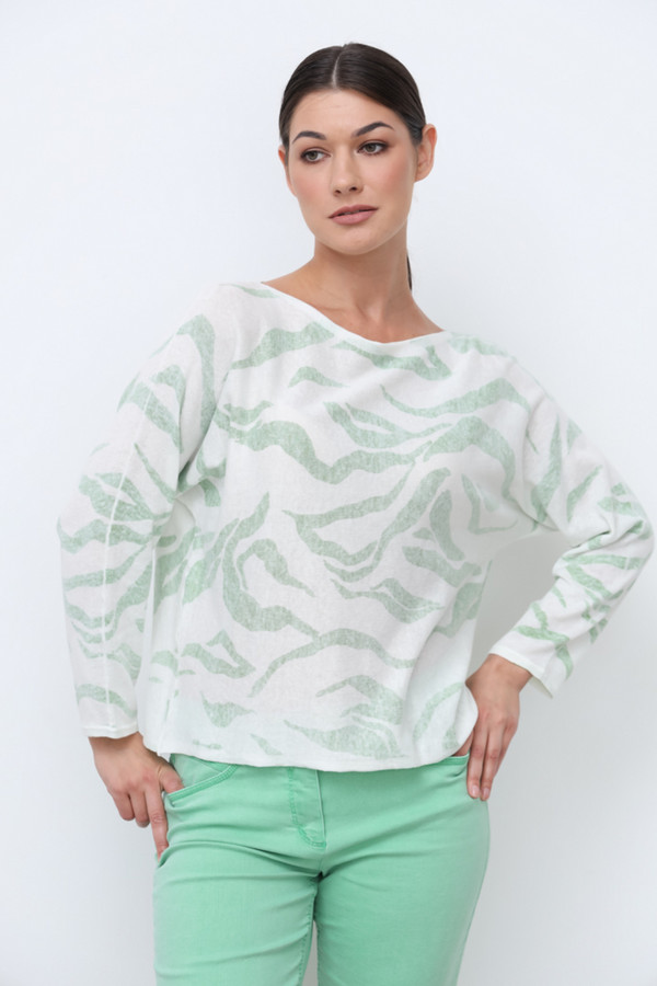 Пуловер Tom Tailor, размер 40-42, цвет разноцветный - фото 3