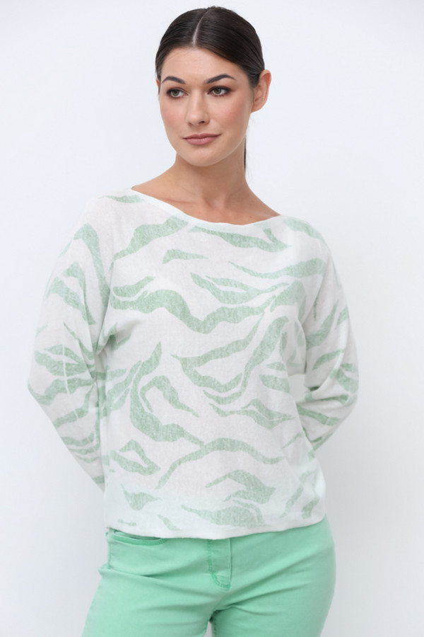Пуловер Tom Tailor, размер 40-42, цвет разноцветный - фото 1