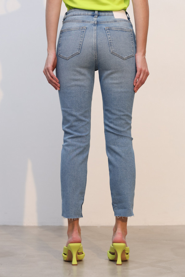 Модные джинсы Tom Tailor, размер 46-48, цвет синий - фото 4