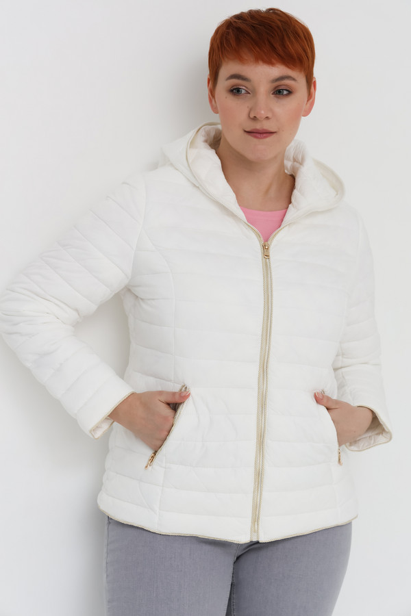 Куртка Electra style, размер 44, цвет белый - фото 4