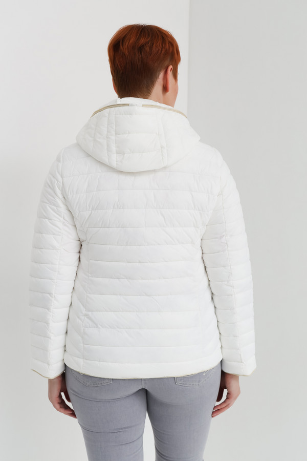 Куртка Electra style, размер 44, цвет белый - фото 5