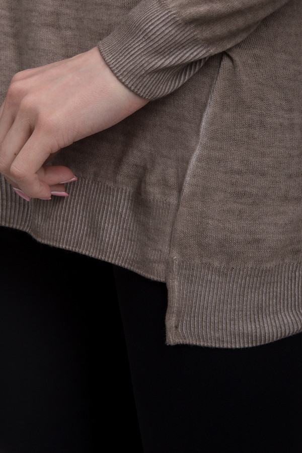 Пуловер Comma, размер 46, цвет коричневый - фото 5