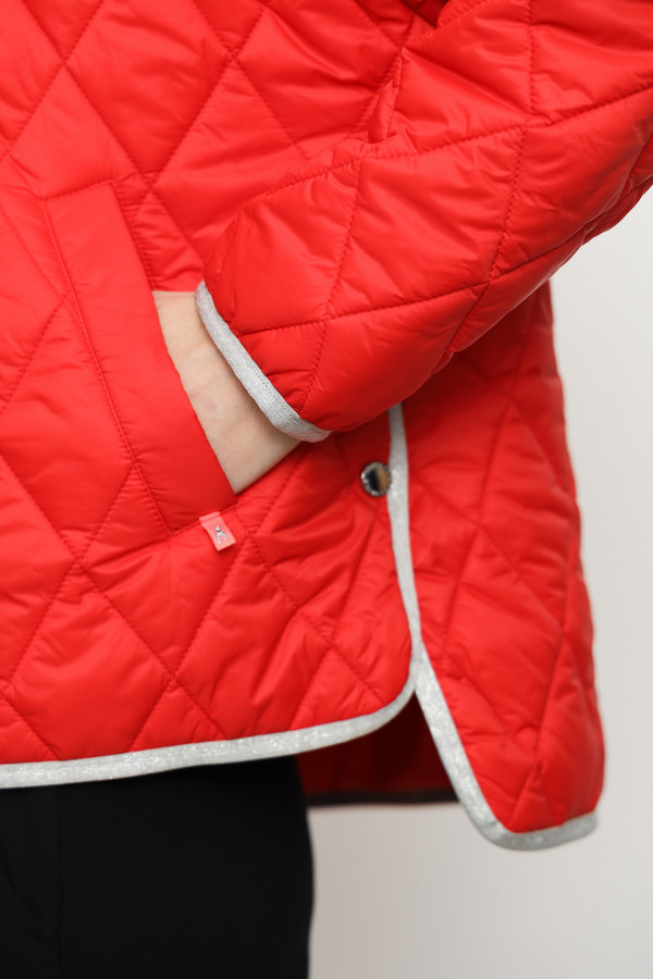 Куртка Frieda and Freddies, размер 42, цвет красный - фото 7