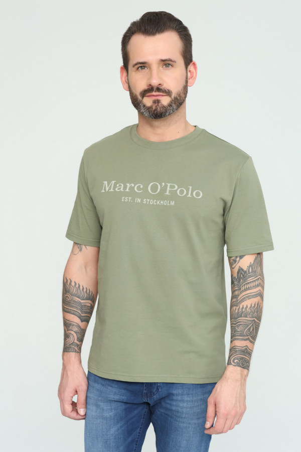 Футболкa Marc O Polo, размер 58-60, цвет зелёный - фото 3