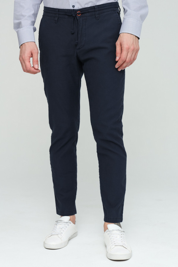 Классические брюки Hattric, размер 48, цвет синий