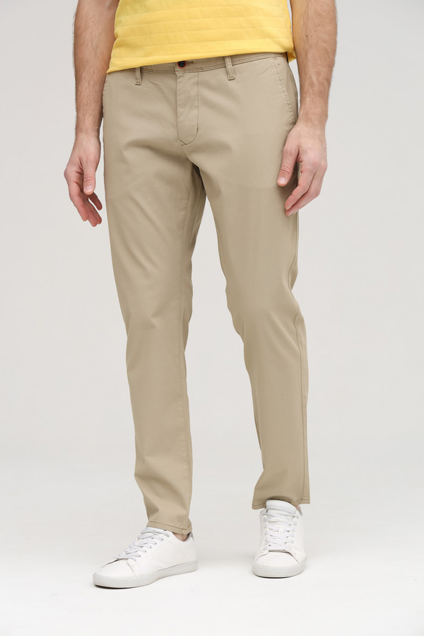 Классические брюки Hattric, размер 54, цвет бежевый
