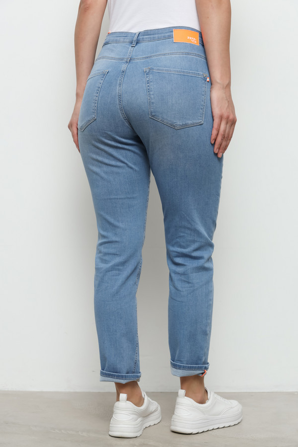 Классические джинсы Ppep, размер 46, цвет синий - фото 4
