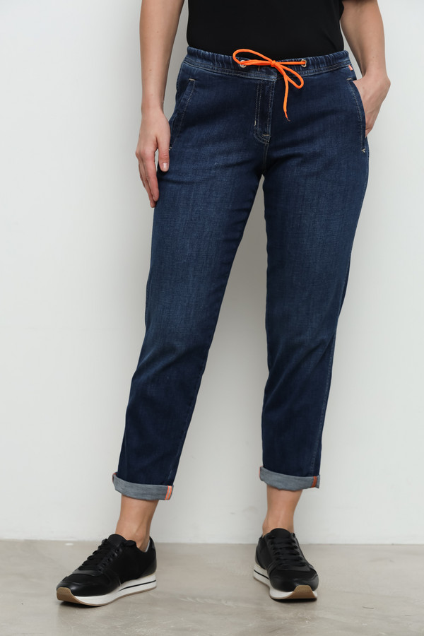 Классические джинсы Ppep, размер 52, цвет синий - фото 3