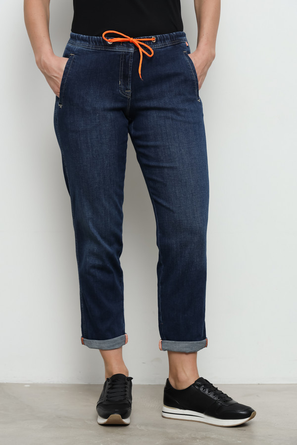 Классические джинсы Ppep, размер 52, цвет синий - фото 1