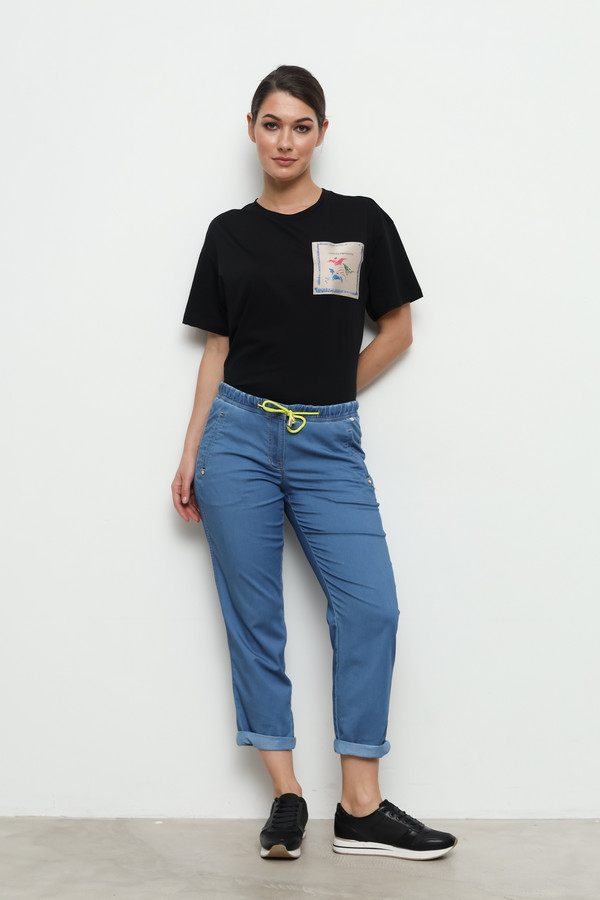 Классические джинсы Ppep, размер 52, цвет синий - фото 2