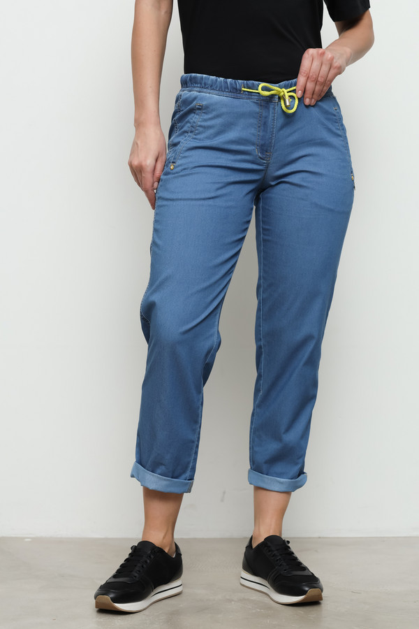 Классические джинсы Ppep, размер 52, цвет синий - фото 3
