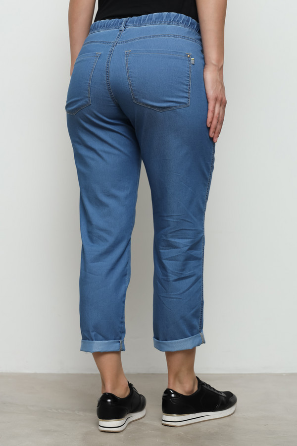 Классические джинсы Ppep, размер 52, цвет синий - фото 4