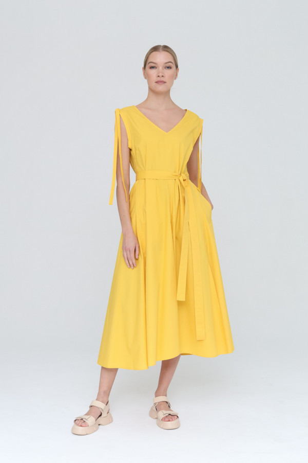 Платье Twin Set цвет жёлтый