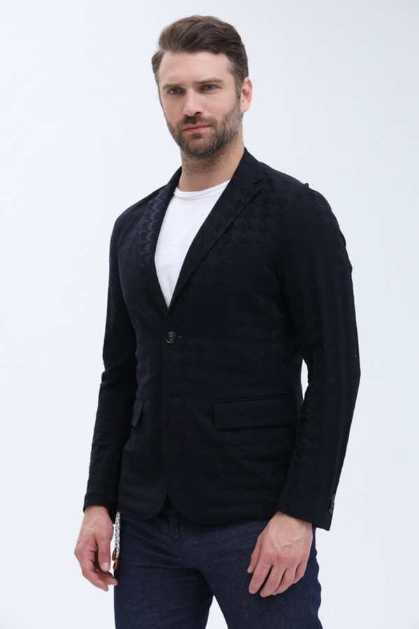 Пиджак Emporio Armani, размер 54, цвет чёрный - фото 3