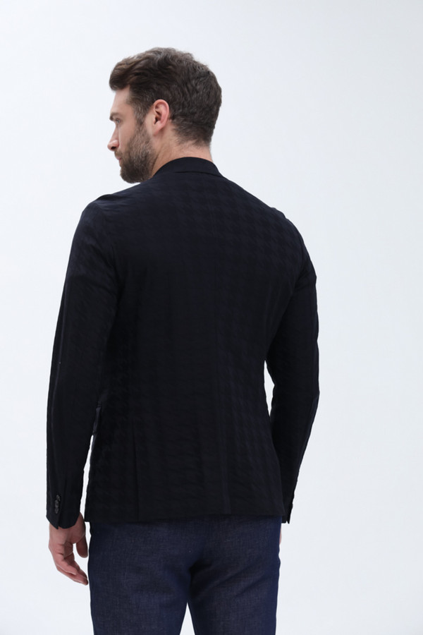 Пиджак Emporio Armani, размер 54, цвет чёрный - фото 4