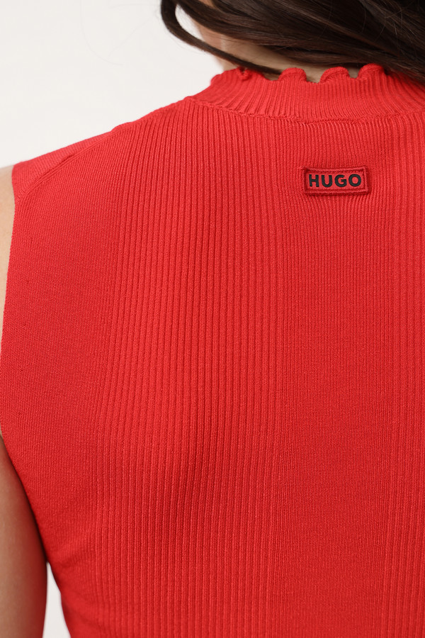 Джемпер Hugo, размер 44-46, цвет красный - фото 7