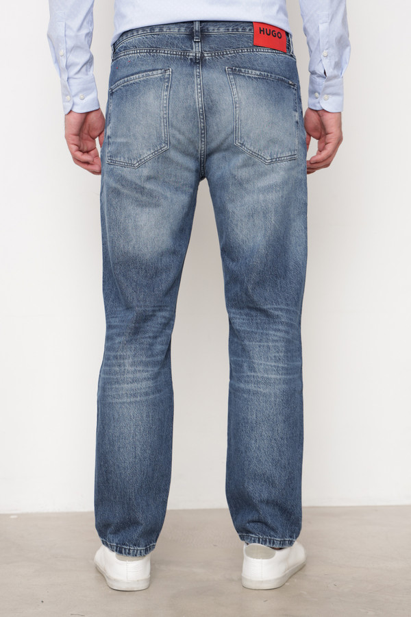 Классические джинсы Hugo, размер 46-48(L34), цвет синий - фото 5