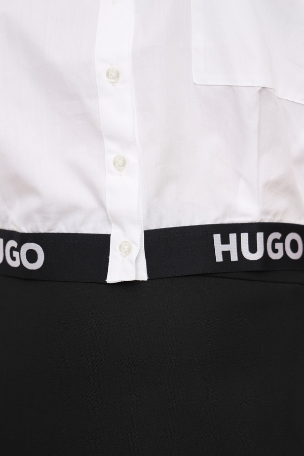 Блузa Hugo, размер 44, цвет белый - фото 9