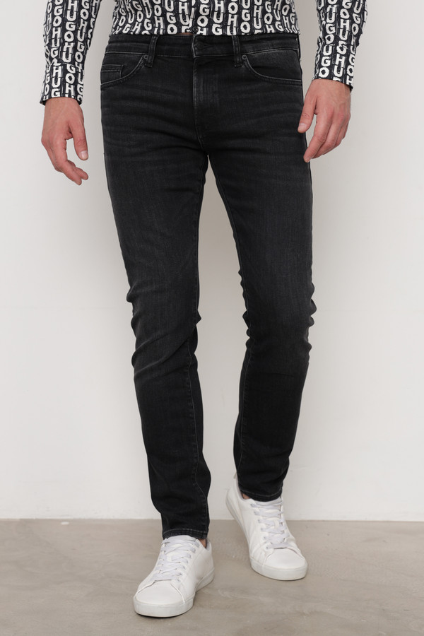 Классические джинсы Boss Black, размер 46-48(L34), цвет синий - фото 1