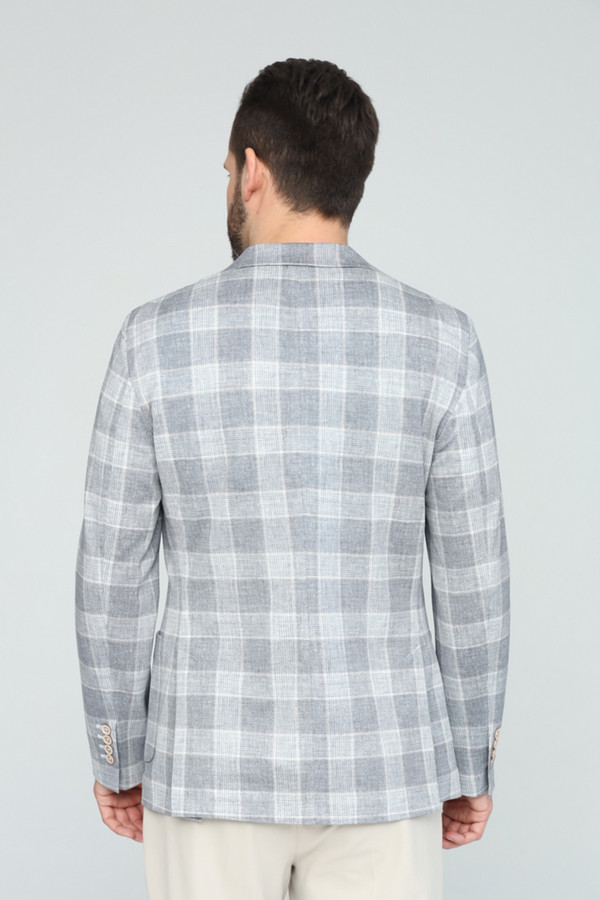 Пиджак Circolo 1901, размер 54, цвет серый - фото 5
